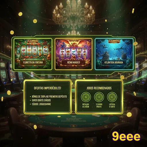 Promoções de jogos de cassino no site 9eee, atraindo jogadores com ofertas imperdíveis.