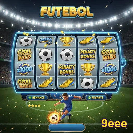 Imagem do jogo de slot de futebol no site 9eee, mostrando gráficos vibrantes e tema esportivo.